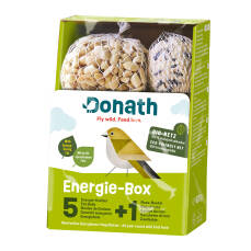 Energie-Box 5+1 (5 Energie-Knödel + 1 Nussbeutel)